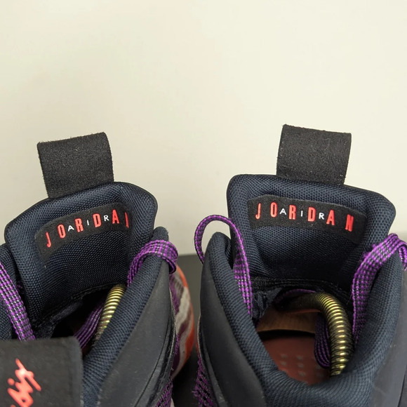 Nike Air Jordan XXXVI 36 First Light Shoe Black Hyper Violet White Youth Size 7Y - Picture 10 of 12